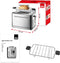 Solis Flex Toaster 8004 - Toaster Broodrooster - Met geheugenfunctie - Zilver