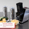 Solis Slice & More 8401 Multifunctionele Groentesnijder en Rasp - RVS Foodprocessor - Hakmolen Elektrisch - Chopper - Zilver