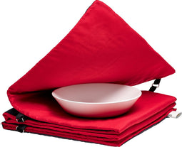 Solis Turbo Heat Bordenwarmer - Snel Opgewarmd - Betere Smaken - Gemakkelijk Wasbaar - Timerfunctie - Rood/Antraciet