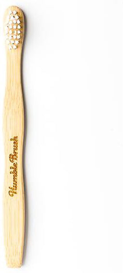 Humble Brush Kinder-tandenborstel - Bamboe - Wit