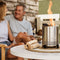Solo Stove Mesa Vuurplaats voor op tafel met standaard | Rookarm minivuur voor in de stad en voorsteden, Werkt op pellets of hout, veilig, roestvrij staal, met reistas, 17,5 x 13 cm, 635 g