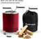 Solo Stove Mesa Vuurplaats voor op tafel met standaard | Rookarm minivuur voor in de stad en voorsteden, Werkt op pellets of hout, veilig, roestvrij staal, met reistas, 17,5 x 13 cm, 635 g