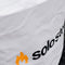 Solo Stove Ranger-beschermhoes. Accessoire voor de Ranger-vuurkorf. Waterdicht, PVC-gecoat polyester met binnensteun van aluminium stutten, ⌀ 45,5 cm, hoogte 38 cm. Kleur: wit.