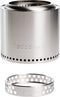 Solo Stove Ranger-Vuurkorf mét Standaard 2.0 | Rookvrije Vuurplaats, Houtverbranding, Met uitneembare aslade, 304 Roestvrijstaal, 38 x 32 cm, 6,8 kg