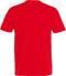SOLS Heren Keizerlijke Zwaargewicht T-Shirt met korte mouwen (Rood)