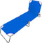 Solstol Marbueno Opvouwbaar 187 x 24 x 55 cm - Donkerblauw