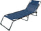Solstol Marbueno Opvouwbaar 190 x 27 x 58 cm - Blauw