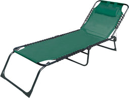 Solstol Marbueno Opvouwbaar 190 x 27 x 58 cm - Groen