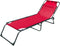 Solstol Marbueno Opvouwbaar 190 x 27 x 58 cm - Rood