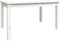 vidaXL Tuintafel 82,5x50,5x45 cm massief grenenhout wit