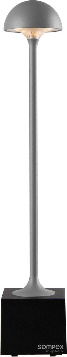 Sompex Tafellamp Flora Grijs