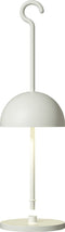 Sompex Tafellamp of hanglamp Hook | Led | Wit- indoor / outdoor / voor binnen en buiten met oplaadkabel USB - 2700-3000k - kleur in warm of koel wit instelbaar - Design accu(tafel)lamp