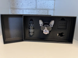 Somstyle Autoparfum - Zoete Geur Auto – Bulldog - Zilver