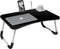 Somstyle Laptoptafel - Bedtafel - Schoottafel - MDF Hout - Ontbijttafel - 60x48x28 cm - Zwart