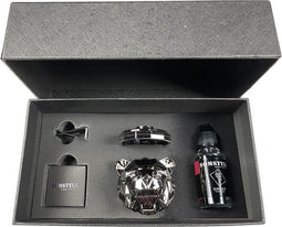 Somstyle Luxe Autoparfum met Houder - Zoete Geur Auto - Luchtverfrisser – Tiger Zilver