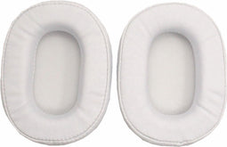 Somstyle Oorkussens Geschikt Voor Audio Technica MSR7, M50X, M50, M50xBT, M30X, M10, M20X, MSR7NC, A900X, AD900x, 900, M40X, R70x, BPSH1, M40FS, PRO700, AD700X - 2 Stuks - Zacht Schuim - Eiwitleer - Wit