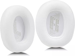 Somstyle Oorkussens Geschikt Voor JBL Live 650BT NC / 660 NC - 2 Stuks - Zacht Schuim - Eiwitleer - Wit