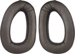 Somstyle Oorkussens Geschikt Voor Sennheiser GSP 300 / GSP 301 / GSP 302 / GSP 303 / GSP 350 - 2 Stuks - Zacht Foam - Eiwitleer - Zwart