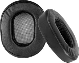 Somstyle Oorkussens Geschikt Voor Sony MDR-1A, MDR-1ABT / MDR-1ADAC - 2 Stuks - Zacht Foam - Eiwitleer - Zwart