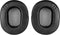 Somstyle Oorkussens Geschikt Voor Sony MDR-1A, MDR-1ABT / MDR-1ADAC - 2 Stuks - Zacht Foam - Eiwitleer - Zwart