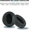 Somstyle Oorkussens Geschikt voor Sony MDR-XB950BT, XB950B1, XB950N1, XB950AP & XB950 - 2 Stuks - Zacht Foam - Eiwitleer - Zwart