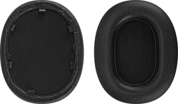 Somstyle Oorkussens Geschikt Voor Sony WH-1000XM5 – 2 Stuks – Eiwitleer – Zwart