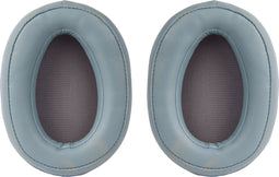 Somstyle Oorkussens Geschikt Voor Sony WH-H900N / MDR-100ABN - 2 Stuks - Met Noise Cancelling - Zacht Memory Foam - Eiwitleer - Lichtblauw