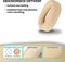 Somstyle Oorkussens Geschikt Voor Sony WH-H900N / MDR-100ABN - 2 Stuks - Zacht Foam - Eiwitleer - Champagne