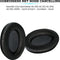 Somstyle Oorkussens Met Hoofdband Geschikt Voor Sennheiser HD 206, HD 201, HD 201S, HD 200 & HD180 - Zacht Schuim - Kunstleer - Zwart