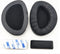 Somstyle Oorkussens Met Hoofdband Geschikt Voor Sennheiser HDR165 HDR175 HDR185 HDR195 / RS165 RS175 RS185 RS195 Koptelefoon - Zacht Schuim - Eiwitleer - Zwart
