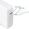 Somstyle USB-C Oplader 1.8 Meter Geschikt Voor MacBook - Adapter - Wit