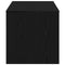 vidaXL - TV-meubel - 120x40x40 - cm - spaanplaat - zwart - eikenkleurig
