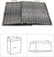 SONGMICS Wasmand, 90 liter, wasverzamelaar, uitneembare binnenzak, 2 waszakken van stof, 3 wasnetten, handgrepen, rotan-look, speelgoedopslag, voor badkamer, slaapkamer, grijs LCB390G01