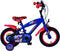 Sonic Prime Kinderfiets - Jongens - 12 inch - Blauw Rood -