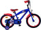 Sonic Prime Kinderfiets - Jongens - 16 inch - Blauw Rood -