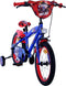 Sonic Prime Kinderfiets - Jongens - 16 inch - Blauw Rood -