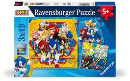 Sonic the Hedgehog 3x49 Piece Puzzles