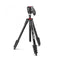 Joby Compact Action - Tripod - Draaggewicht 1,5 kg - Hoogte max 155 cm - Zwart
