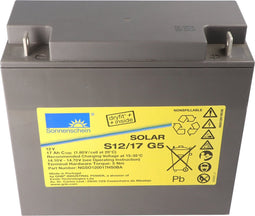 Sonnenschein Solar S12 / 17G5 loodbatterij, aansluiting M5