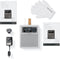 Sonoro EASY V2 - Draagbare DAB+ Radio + Bluetooth - Wit