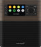 Sonoro STREAM - Zwart - FM/DAB+ radio - internet radio- WiFi - BlueTooth - Walnoot/Zwart