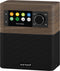 Sonoro STREAM - Zwart - FM/DAB+ radio - internet radio- WiFi - BlueTooth - Walnoot/Zwart
