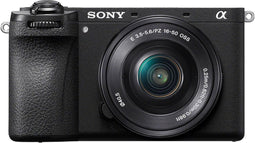 Sony A6700 + E-mount Standaardlens 16 - 50 mm Zwart