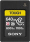 Sony CFexpress Geheugenkaart 640 gb