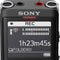 Sony ICD-UX570 - Digitale Voice recorder - 4GB -Zwart