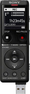 Sony ICD-UX570 - Digitale Voice recorder - 4GB -Zwart