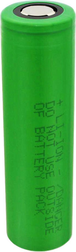 Sony Konion US18650VTC5A - 2600 mAh, 3,6 V - 3,7 V min. 2500 mAh typ. 2600 mAh maximale stroomtoevoer van 35 A (platte bovenkant) inclusief batterijbeschermingsdoos