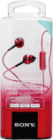 Sony MDR-EX110AP - In-ear koptelefoon - Rood