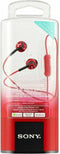 Sony MDR-EX110AP - In-ear koptelefoon - Rood