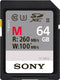 Sony SDXC Professional 64GB Class 10 UHS-II U3 (SF64M)